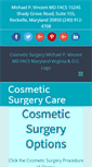 Mobile Screenshot of cosmeticsurgerycare.com